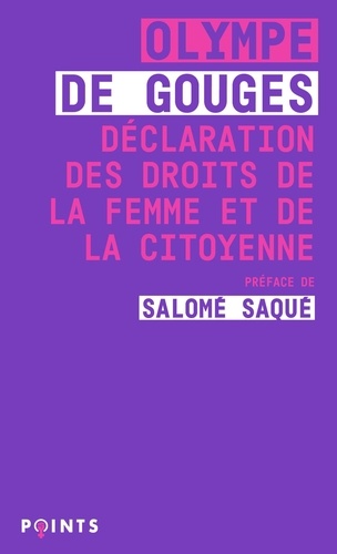 Déclaration des droits de la femme et de la citoyenné
