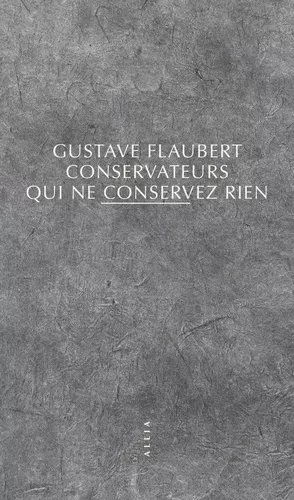 Conservateurs Qui Ne Conservez Rien