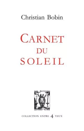 Carnet Du Soleil