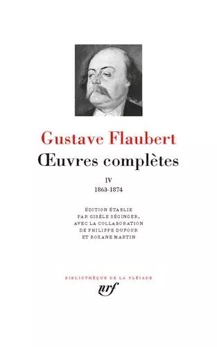 Oeuvres Complètes - Tome 4, 1863-1874