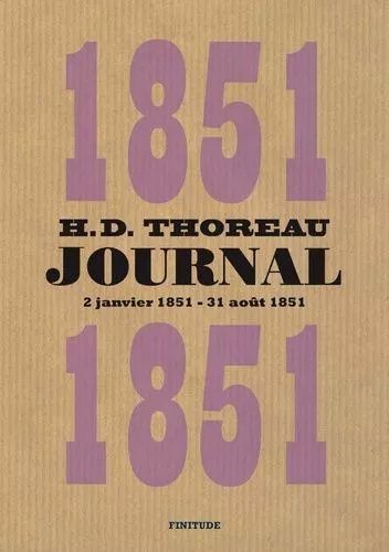 Journal - Volume 5, (2 Janvier 1851 - 31 Août 1851)