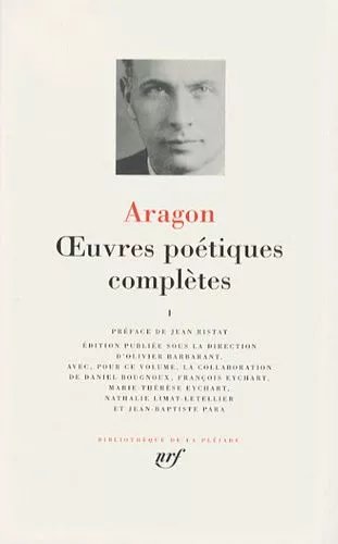 Oeuvres Poétiques Complètes - Tome 1