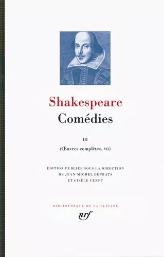 Oeuvres Complètes - Volume 7, Comédies Tome 3