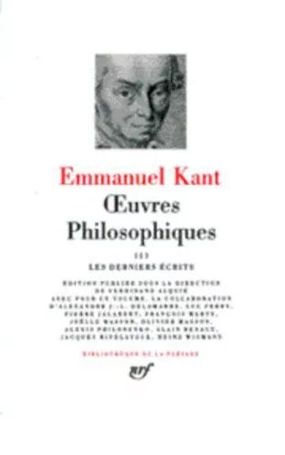 Oeuvres Philosophiques - Tome 3, Les Derniers Écrits De 1792-1793